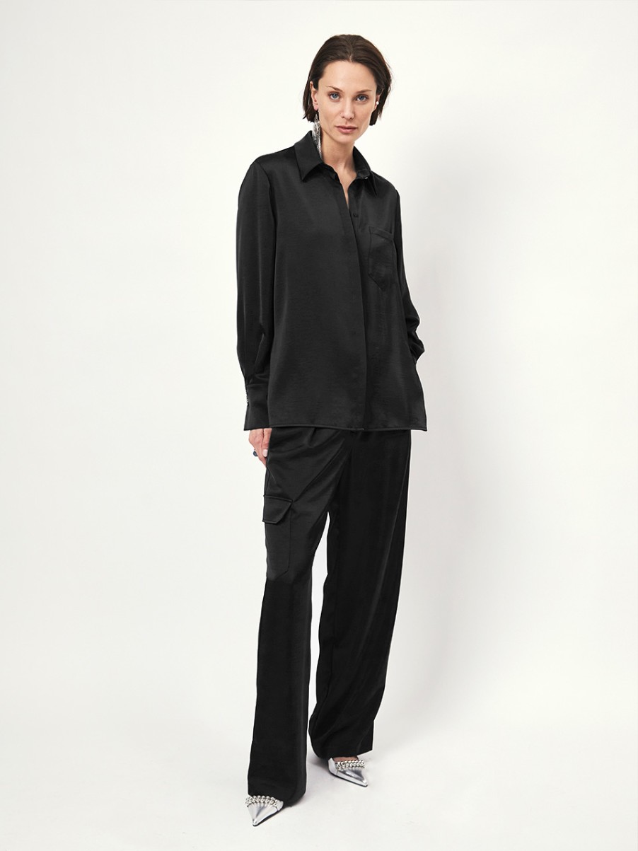 DANTE6 D6Harlow Satin Wide Pants Online