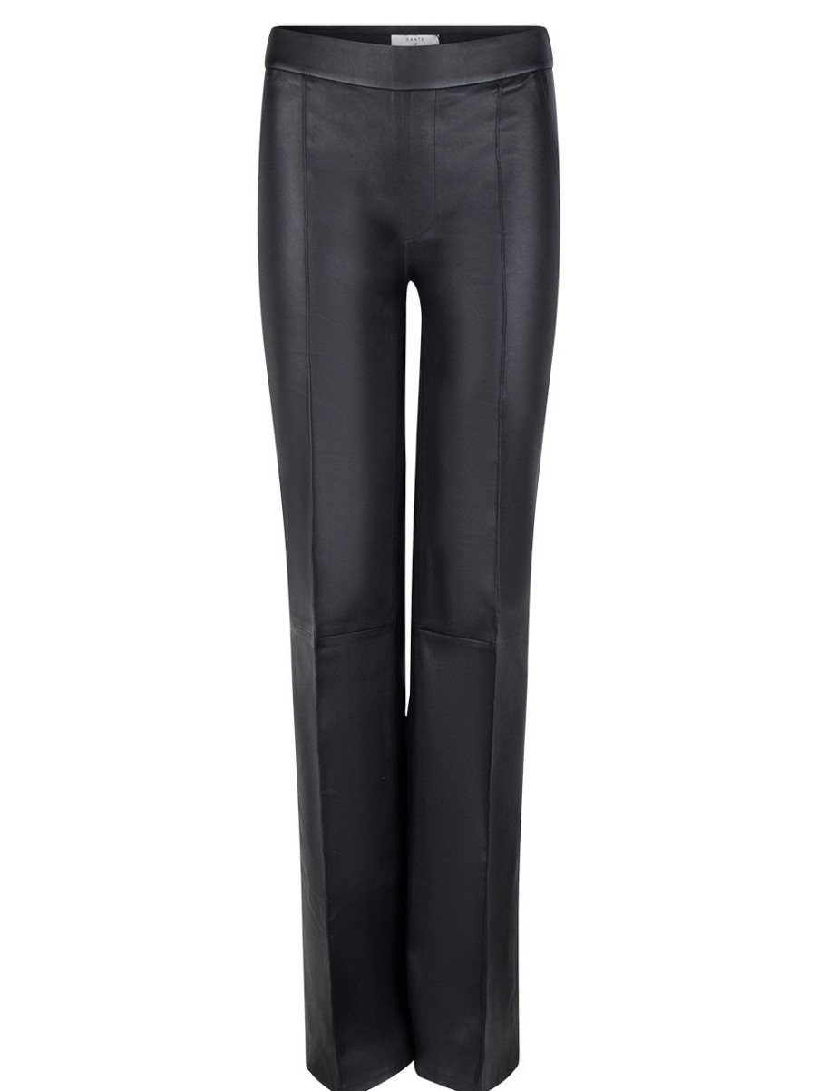 DANTE6 Gini Wide Leg Leren Broek Online