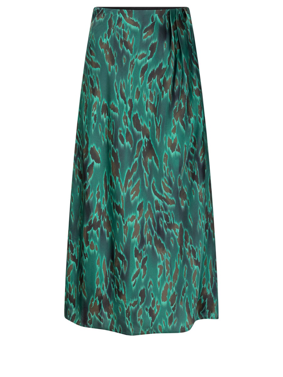 DANTE6 D6Zarina Printed Maxi Skirt New