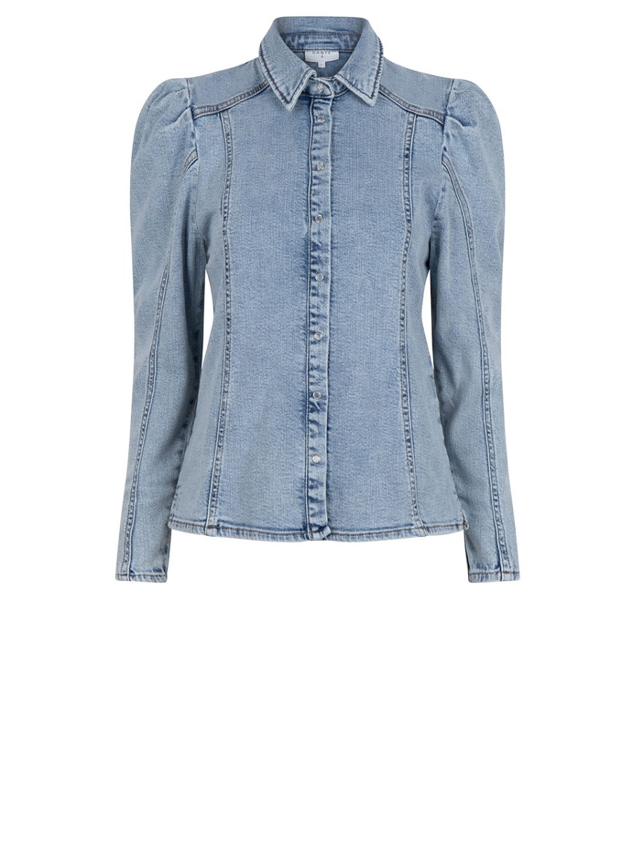 DANTE6 D6Worth Denim Blouse Online