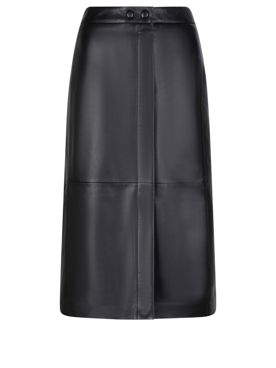 DANTE6 D6Yeva Leather Pencil Skirt Clearance