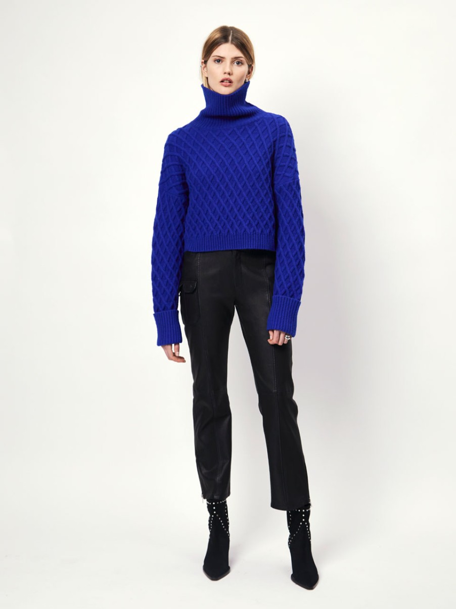 DANTE6 D6Veneto Solid Turtle Sweater Online