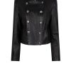 DANTE6 D6Ames Cropped Leather Jacket Wholesale