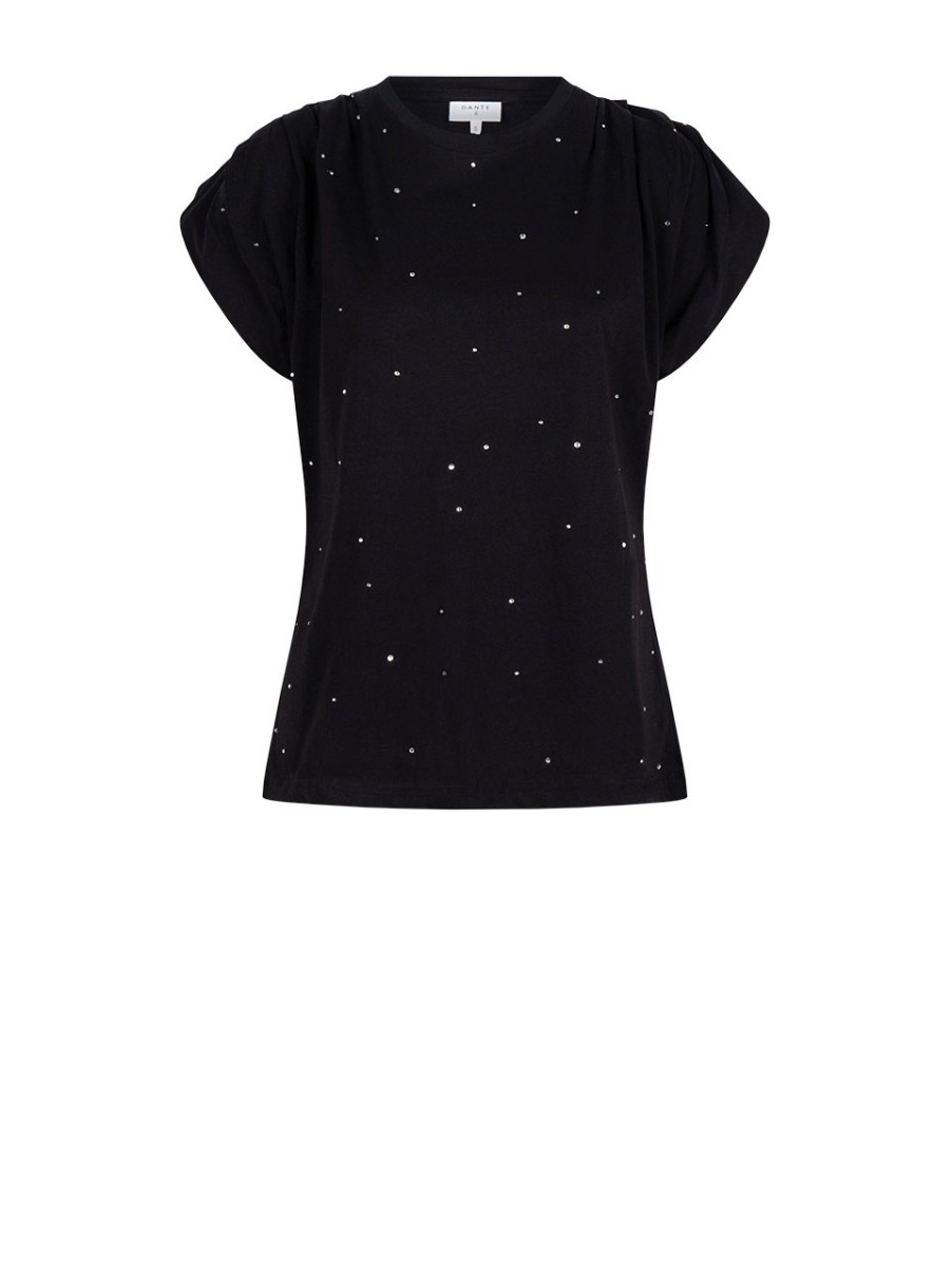 DANTE6 D6Idety Studded Rhinestone Tee Hot